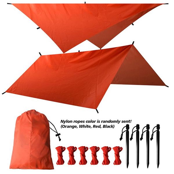 

size awning waterproof tarp tent shade beach outdoor camping garden sun canopy sunshade hammock rain tents and shelters