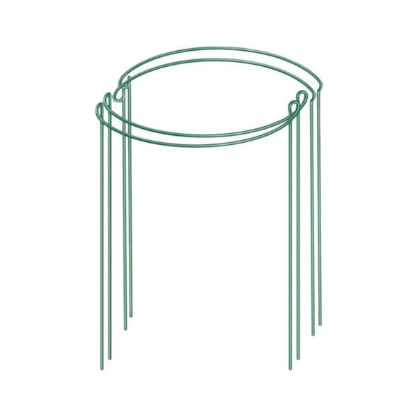 

other garden supplies 4pcs potted flower support frame semicircular plant (green)