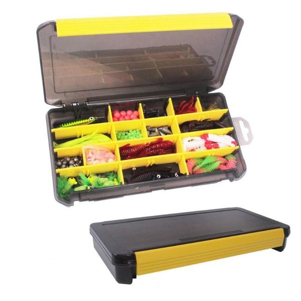 

fishing accessories single-layer baits box large capacity abs portable outdoor lure hooks case for