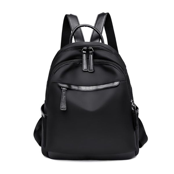 

outdoor bags waterproof oxford cloth backpack lady travel mobile organizer teen student school bag