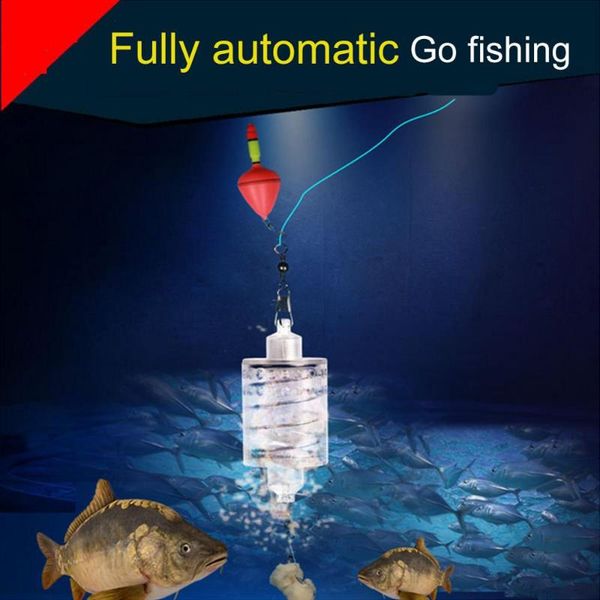 

fully automatic fishing device lazy hook sit on the platform artifact nesting supplies hooks