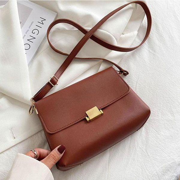 

evening bags luxury designer brand handbags women shoulder crossbody 2021 fashion solid color pu leather