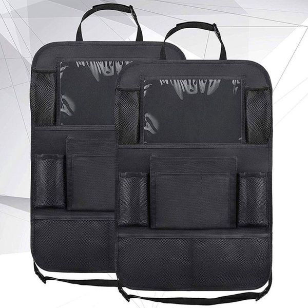 

stroller parts & accessories 2021 waterproof vehicle storage sundries bag car seat back protector cover for children baby kick mat protect