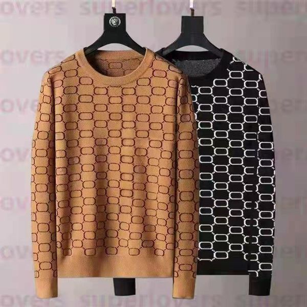 

vintage letters design sweaters mens winter spring bottoming knitted casual wool streetwear fashion couple men sweater 2 colors911 t shirt, White;black