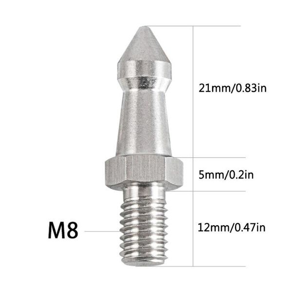 

stainless steel tripod spikes 3/8 1/4 m8 camera spike monopod foot screw 69ha tripods