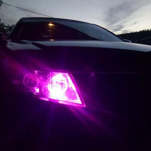 

led bulbs 19-smd 3.5*1.2cm pink purple t10 168 2825 2821 emergency lights