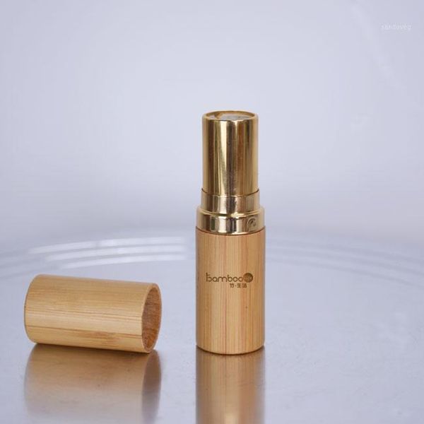

storage bottles & jars wholesale beauty nature cosmetic container makeup bamboo empty lipstick tube customized logo service diy lip