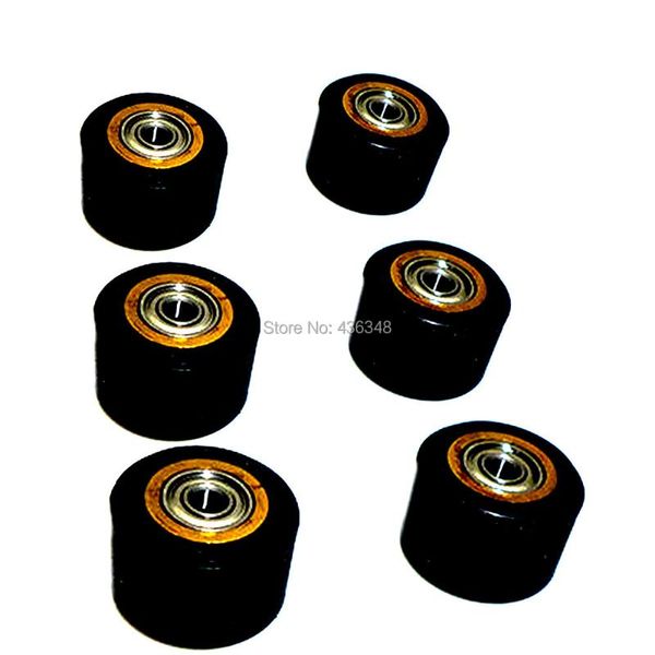

professional hand tool sets 1/2/3/4/5/6pcs 5mmx11x16mm copper core pinch roller for roland vinyl plotter cutter printer parts wheel bearing