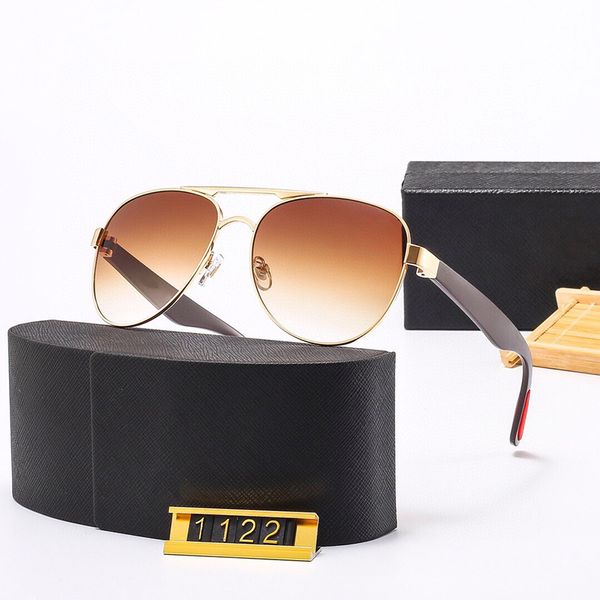 

metal toad driver's business sunglasses for women eaewear brand gradient glasses mens cases drive sun bathing driving desingers luxurys, White;black