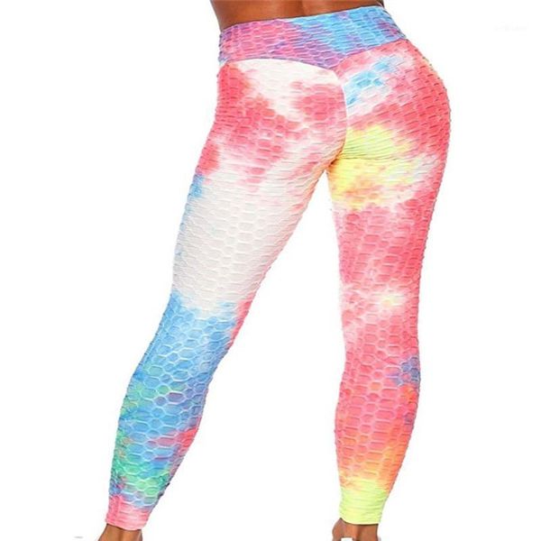 

women's pants & capris creative tie dye women casual breathable high waist fashion wourkout ladies ankle length, Black;white