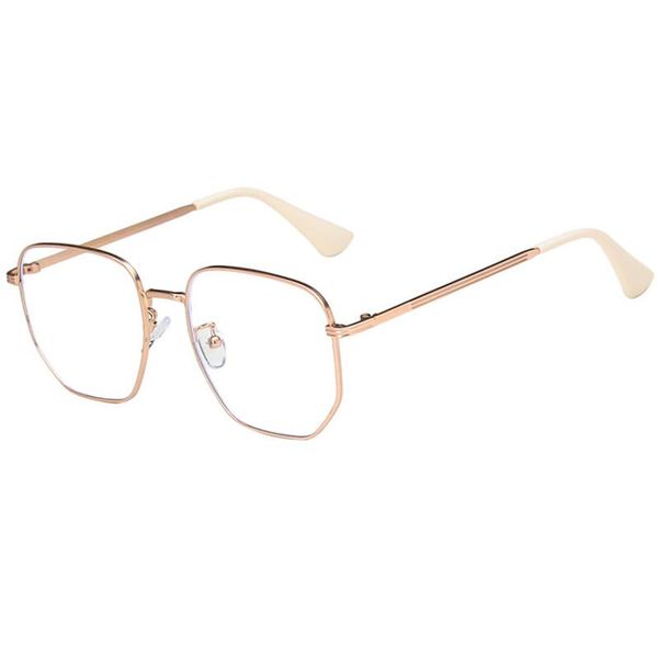 

sunglasses casual metal frame eyewear square anti blue light gasses men eyeglasses women shades oculos gafas feminino mujer, White;black