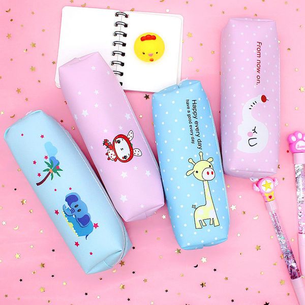 

pencil animal pencil case female high capacity stationery case korean cute boy pencil case cartoon