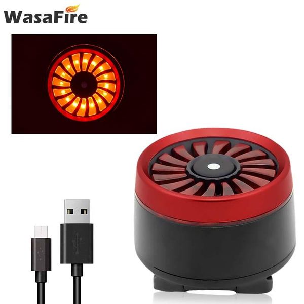

wasafire bicycle light smart brake mode bike usb rechargeable led rear lamp cycling riding taillight lights