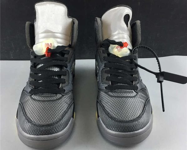 

grey black basketball shoes 5s mens jumpman 5 fashion sneakersvqar