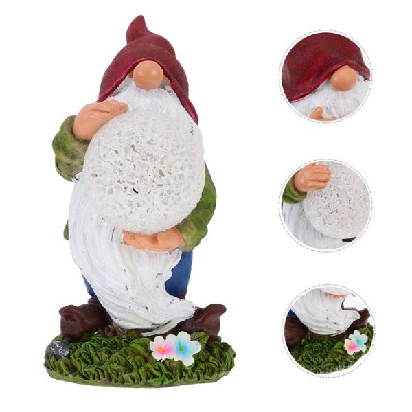 

solar lamps 1pc adorable yard light decorative garden resin ornament