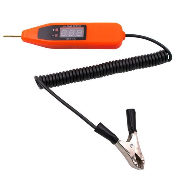 

diagnostic tools 5-32v auto circuit tester digital electrical system voltage repair tool for cars trucks boats trailers motorcycles detect