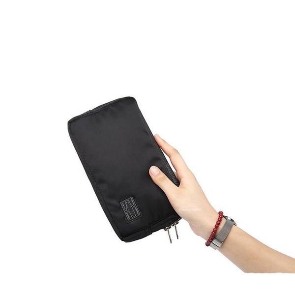 

wallets long wallet women youth purse 2021 japanese style men yoshida porter handbags and purses for, Red;black