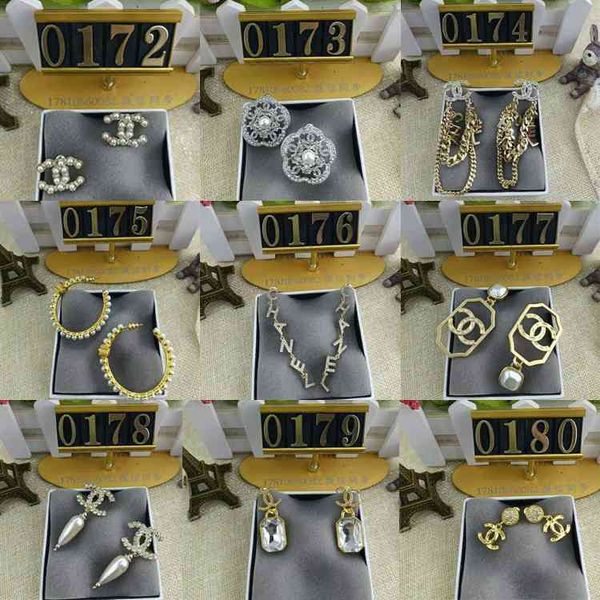 

d family earrings female geometric xiangjia pearl small fragrance net red jewelry versatile ins, Golden