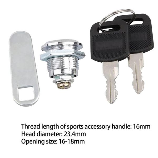

professional hand tool sets cupboard cam lock door-barrel drawer cabinet locks mailbox metal locker security accessories 16mm + 2 keys