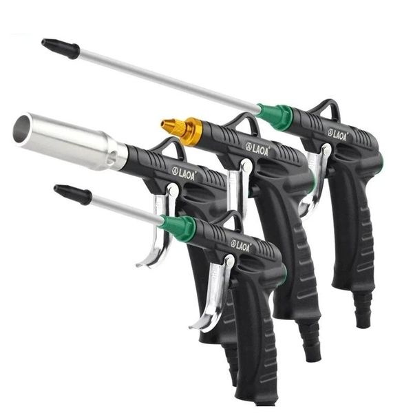 

pneumatic tools laoa aluminum alloy blow washing tool air jet high pressure dust blowing soot gun and pu trachea