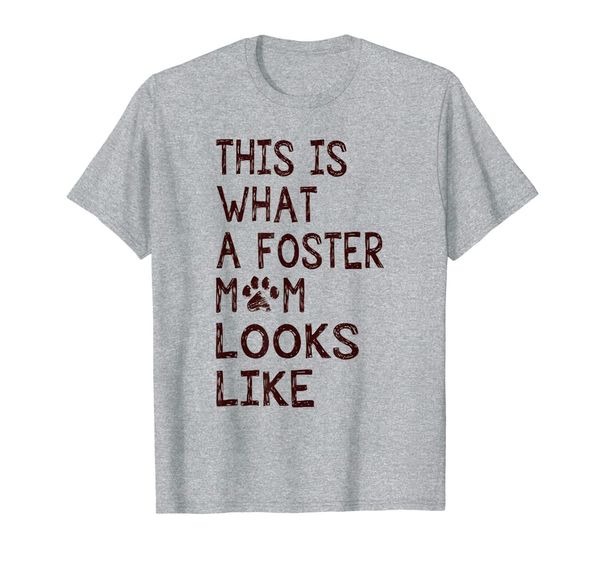 

this is what a foster mom looks like shirt, White;black