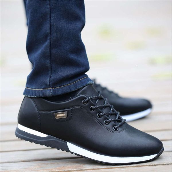 

incs casual shoes casual shoes 00jnzapatillas zapatos informales negocios hombre, de cuero sintÃ©tico, mocasines a la moda, calzado para cami, Black