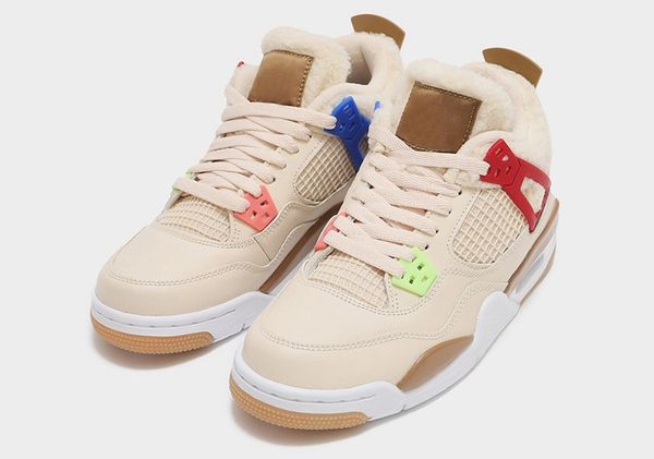 

basketball shoes 4s jumpman 4 pure money black cat bred cactus jack metallic purple red white oreo loyal blue men sports sneakers 36-46