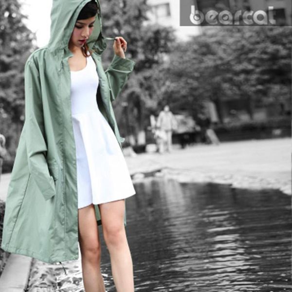 

raincoats korean fashion raincoat coat outdoor windbreaker travel light creative