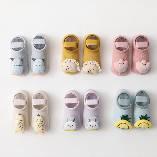 

baby non-slip floor socks, toddler shoes and socks products in 2021, Pink;yellow