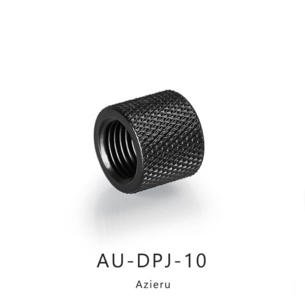 

azieru dual female inner g1/4 thread compression double adapter water cooler accessories pc cooling mod au-dpj-10 fans & coolings