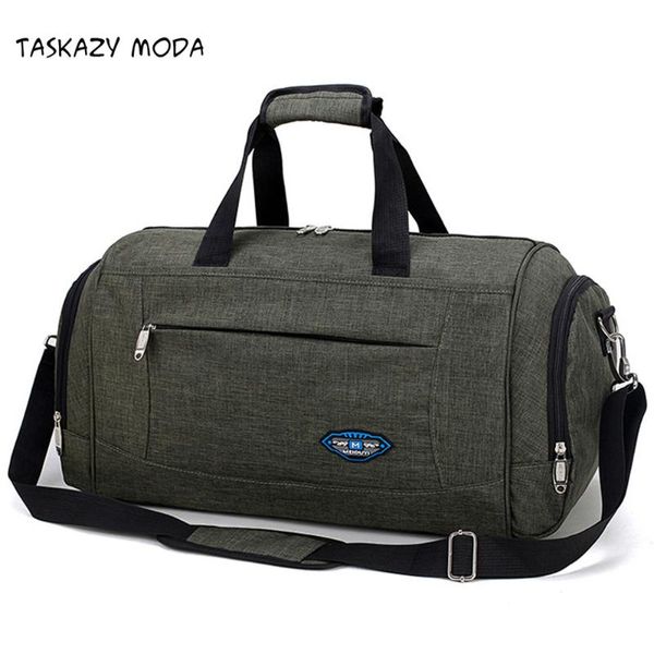 

arm green waterproof nylon travel handbag men crossbody weekend bags red vintage casual duffel shoulder large overnight bag