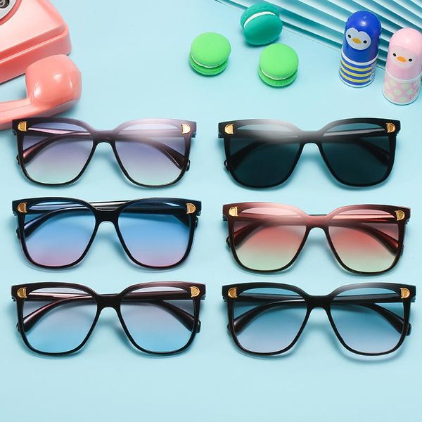 

sunglasses round kids boys retro children girls sun glasses vintage baby oculos simple eyewear fashion uv400 gafas, White;black