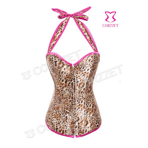 

costumes leopard print women's body shaping clothes court corset 2006, Black