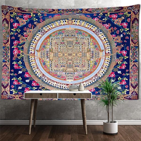 

tapestries india yoga mat mandala tapestry wall hanging boho decor cloth hippie tapzi carpet witchcraft