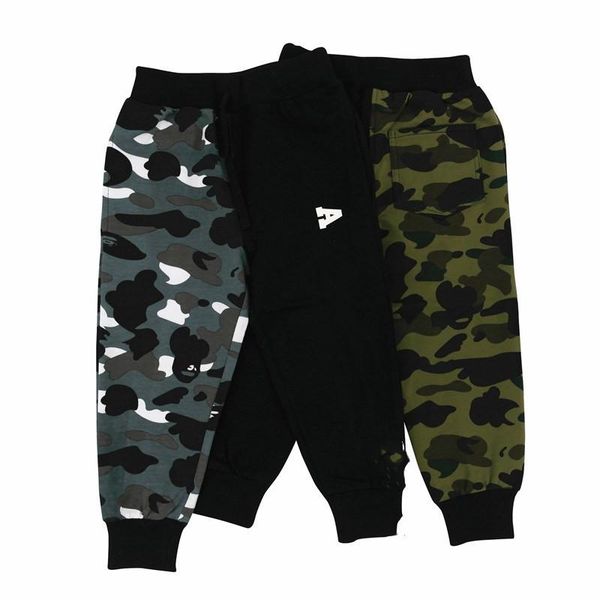 

trousers brand cotton pants for 1-8 years old solid boys girls casual sport jogging enfant garcon kids children, Blue
