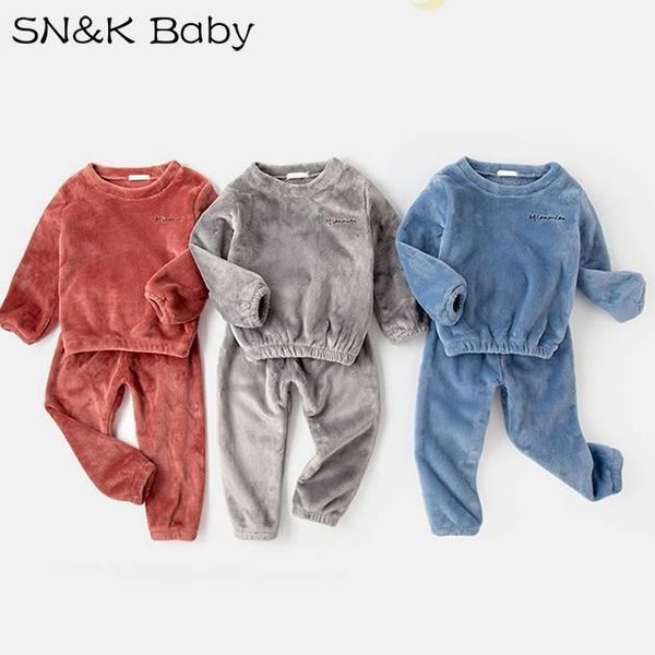 

clothing sets 2021 baby girl fashion set cute plus fleece sweater + pants clothes children party birthday wear, White