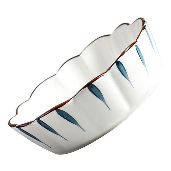 

bowls 1pc 5 inch ceramic bowl classical practical salad dessert tableware