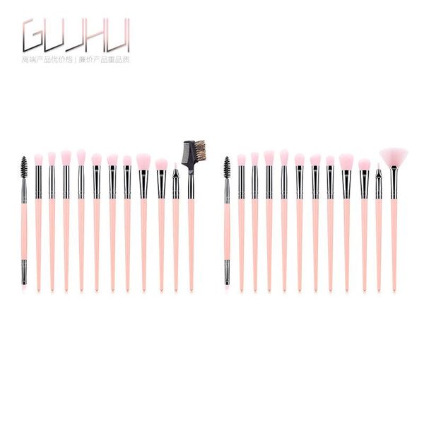 

eyelash curler 12 pcs/set makeup brush nylon fiber eye shadow fan-shaped cosmetics tool women accessories tslm1