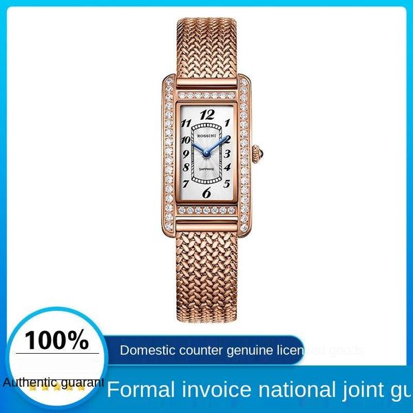 

wristwatches most noble women's watch fashionable elegant diamond waterproof ladies quartz, Slivery;brown