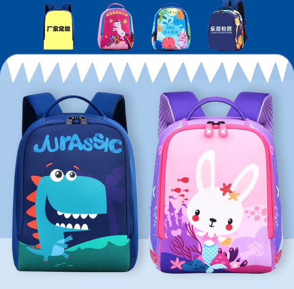 

school bag 2021 korean diving for boys and girls kindergarten printing