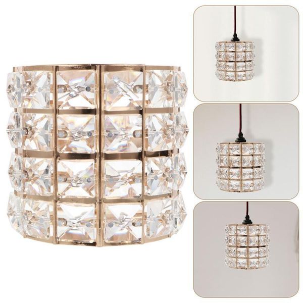 

lamp covers & shades modern crystal ceiling shade luxury chandelier hanging light cover pendant for villa lobby living room cafe bar decorat