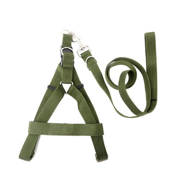 

dog collars & leashes adjustable military harness dogs outdoor walk vest no pull big pets leash for small larges cats puppy collar supplies