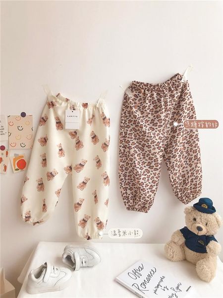 

children's wear in spring and summer toddler pants trousers, Blue