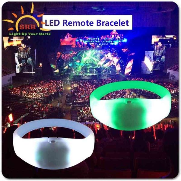 

customized remote central controller concert bar intelligent luminous bracelet