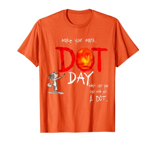 

make your mark dot day what can you creat with just a dot t-shirt, White;black