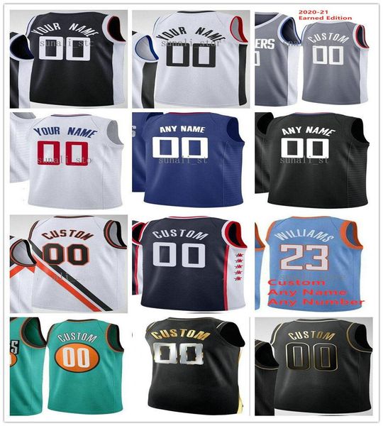 

2021 earned printed patrick 21 beverley rajon 4 rondo jerseys serge 9 ibaka nicolas 33 batum reggie 1 jackson marcus 8 morris 54 patterson, Black;red