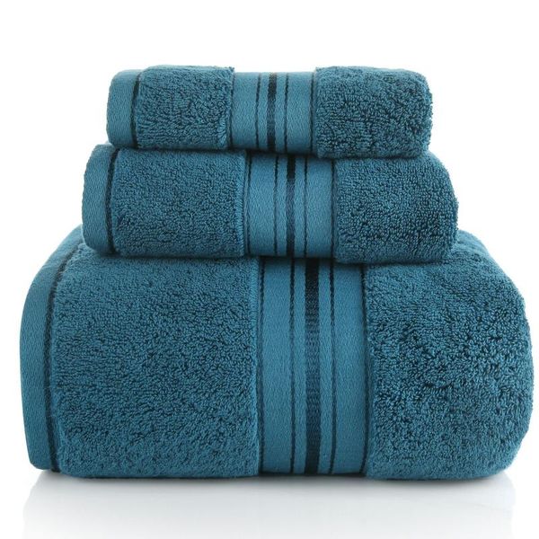 

towel luxury 100% cotton set 6 colors soft super absorbent washcloth hand towels and bath for home travel sports