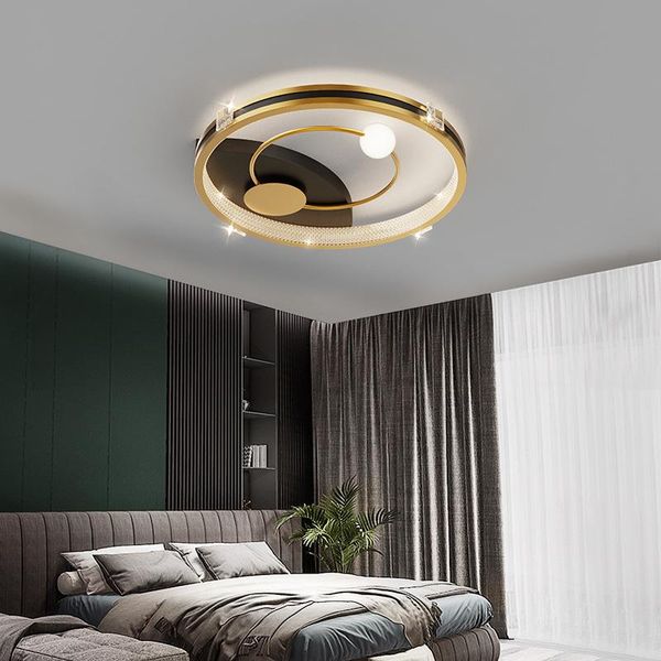 

ceiling lights golden color nordic led light for bedroom dining room livingroom creative lamps modern home quality lighting