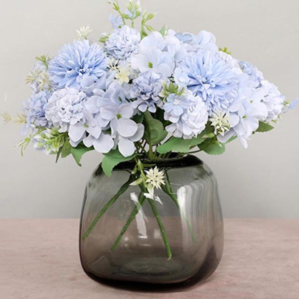 

2pcs artificial fake flowers home shop cafe wedding banquet party decoration decorative & wreaths