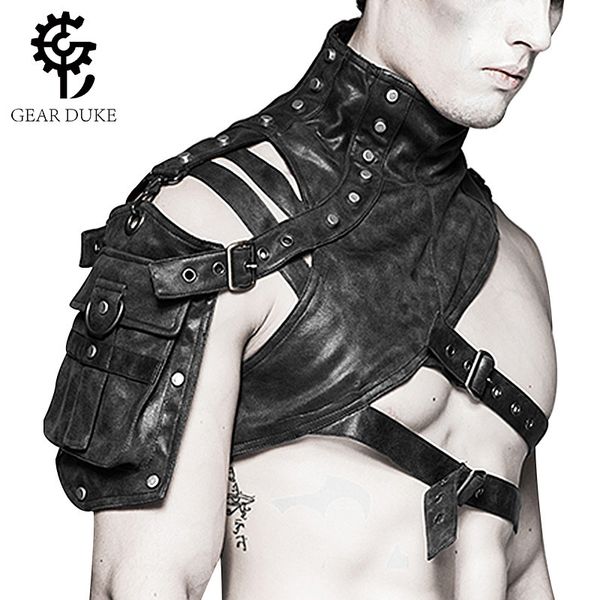 

messenger bags messenger bagsleather steampunk armor women's shoulder bag men's stage performance accessories